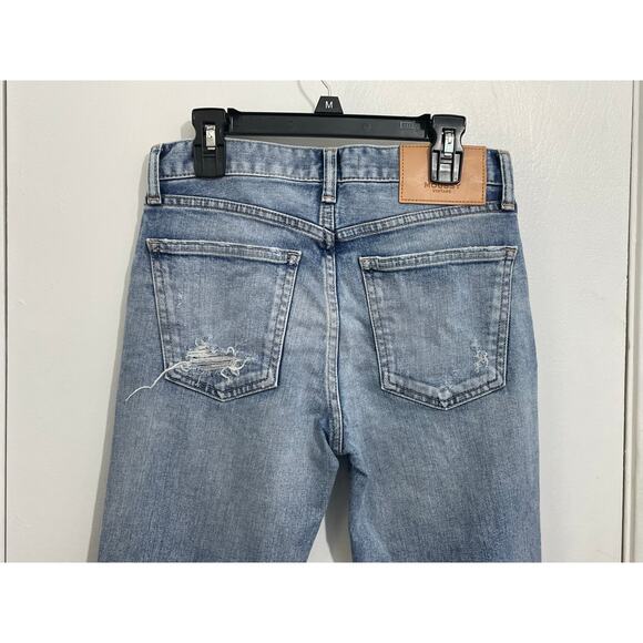 Moussy Vintage Jeans Size 24 MV Ithan Mid Rise Skinny Ankle Slits Festival - Picture 7 of 10